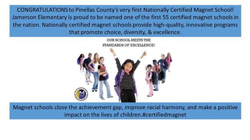 Nationally Certified Magnet School 